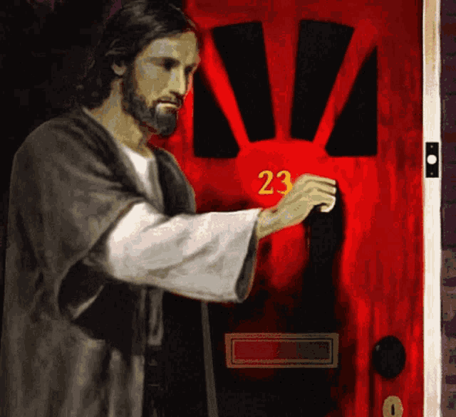 Jesus Jesus Knocks GIF - Jesus Jesus Knocks Tom Slemen GIFs