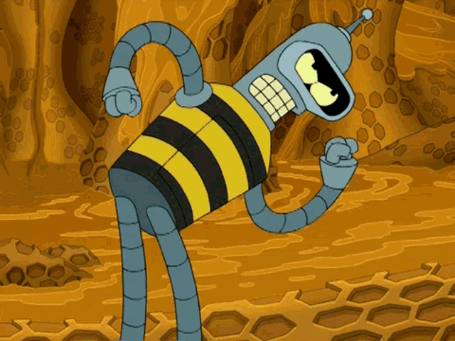 Futurama Bee GIF - Futurama Bee Bee Hive GIFs
