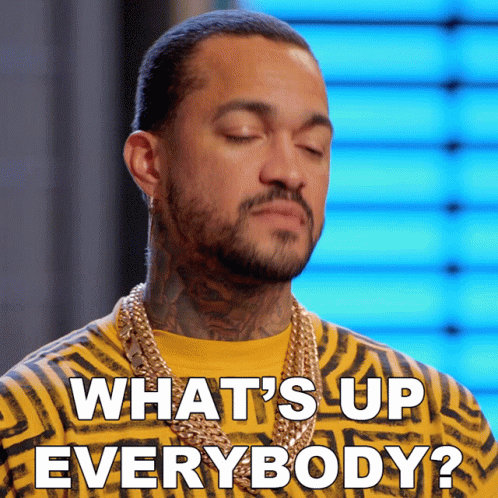 Whats Up Everybody Anthony GIF - Whats Up Everybody Anthony Ink Master GIFs