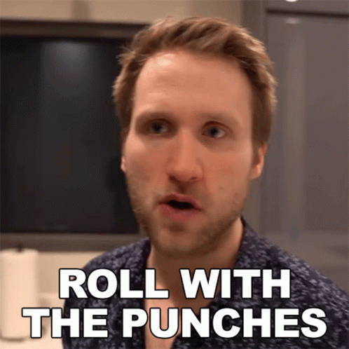 Roll With The Punches Jesse Ridgway GIF - Roll With The Punches Jesse Ridgway Mcjuggernuggets GIFs
