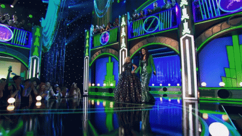Stage Entry GIF - Stage Entry Cheer GIFs
