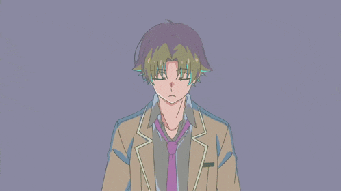 a drawing of a person with red eyes