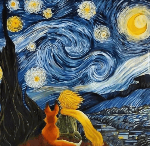 Van Gogh Der Kleine Prinz GIF - Van Gogh Der Kleine Prinz GIFs