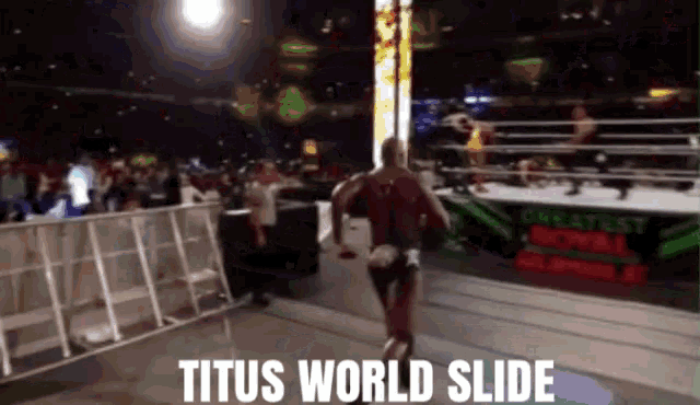 Titus Oneil GIF - Titus Oneil Titus World Slide GIFs