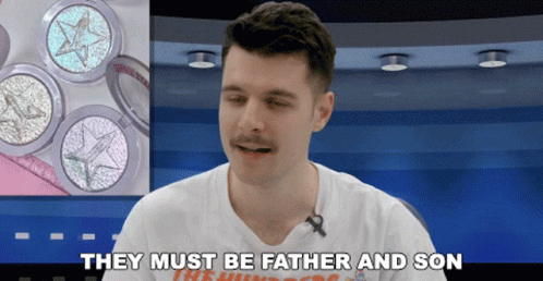 They Must Be Father And Son Relatives GIF - They Must Be Father And Son Relatives Family GIFs