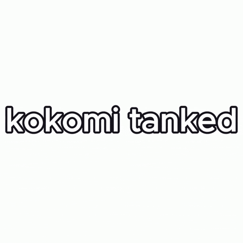a screenshot of a video game with the words kokomi tanked on it