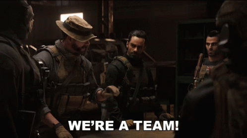 Were A Team Captain Price GIF - Were A Team Captain Price Call Of Duty Modern Warfare2 GIFs