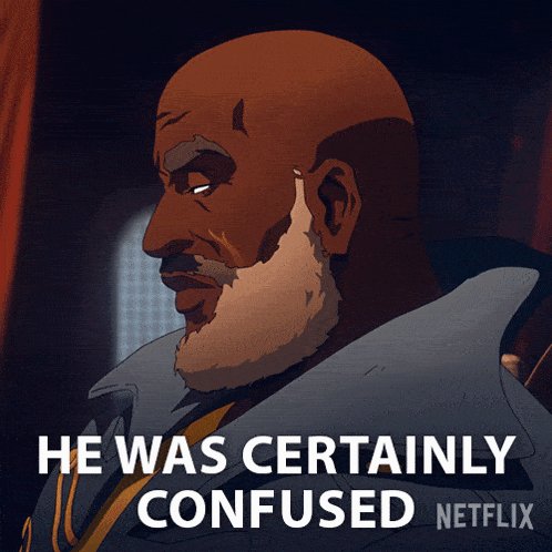He Was Certainly Confused Captain GIF - He Was Certainly Confused Captain Lance Reddick GIFs