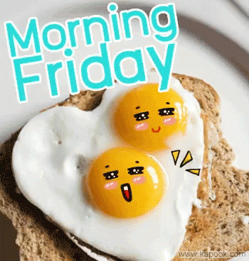 Good Morning Friday GIF - Good Morning Friday Eggs GIFs