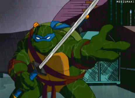 Leonardo Ninja Turtles GIF - Leonardo Ninja Turtles Tmnt GIFs