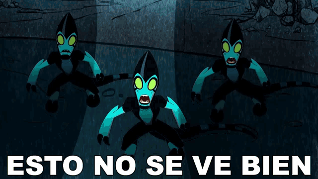 a cartoon character with the words " esto no se ve bien " below them