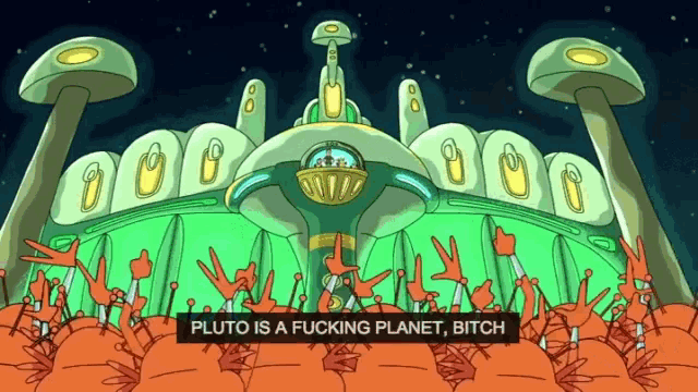 Jerry Smith Pluto Is A Fucking Planet Bitch GIF - Jerry Smith Pluto Is A Fucking Planet Bitch Rick And Morty GIFs