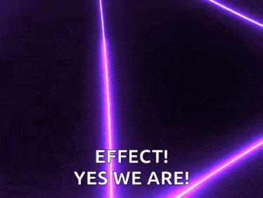 a purple background with trifect effect yes we are written on it