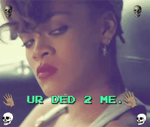 Rihanna Dead To Me GIF - Rihanna Dead To Me Nope GIFs