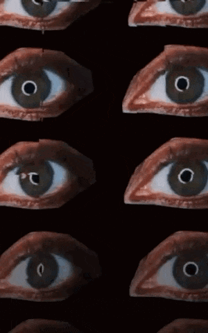 a collage of images of a person 's eyes with the letter o in the middle