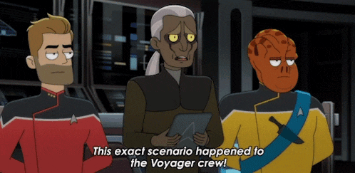 This Exact Scenario Happened To The Voyager Crew Commander Jack Ransom GIF - This Exact Scenario Happened To The Voyager Crew Commander Jack Ransom Kayshon GIFs