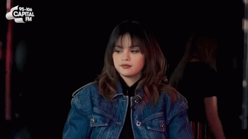 Thinking Selena Gomez GIF - Thinking Selena Gomez Selena Gomez Opens Up About Being In Love GIFs