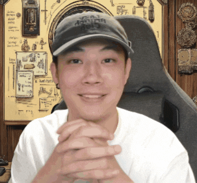 a man wearing a baseball cap that says ' jesus christ ' on it