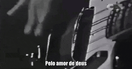 a black and white photo of a guitar with the words pelo amor de deus written above it .