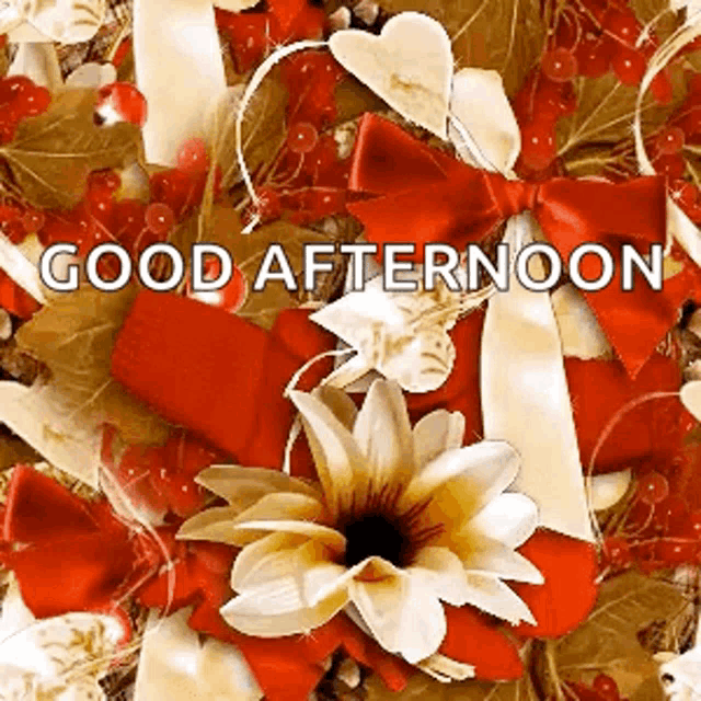 Good Afternoon Flowers GIF - Good Afternoon Flowers Greetings GIFs