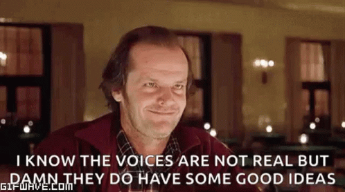 Voices Are Real Jack Nicholson GIF Voices Are Real Jack Nicholson Nod Discover Share GIFs