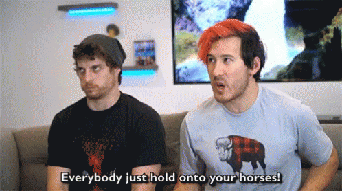 Markiplier Apocalypto12 GIF - Markiplier Apocalypto12 Everybody Just Hold Onto Your Horses GIFs
