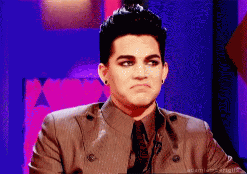 Adam Lambert Funny Face GIF - Adam Lambert Funny Face Smile GIFs