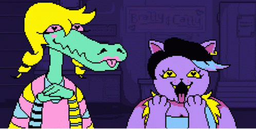 Pixel Tongue Out GIF - Pixel Tongue Out Alligator GIFs