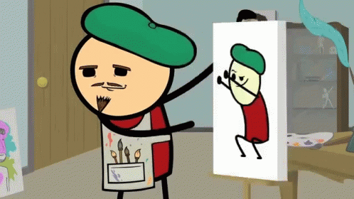 Cyanide And Happiness Painting GIF - Cyanide And Happiness Painting GIFs
