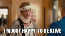 Happy To Be Alive Accident GIF - Happy To Be Alive Accident Old GIFs