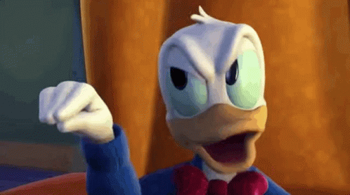 Donald Duck Blah Blah Blah GIF - Donald Duck Blah Blah Blah Mad GIFs