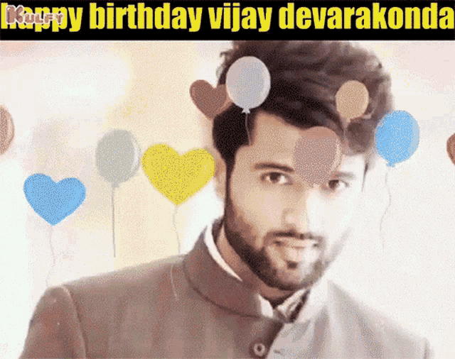 Wish You Happy Birthday Vijay Devarakonda Wishes GIF