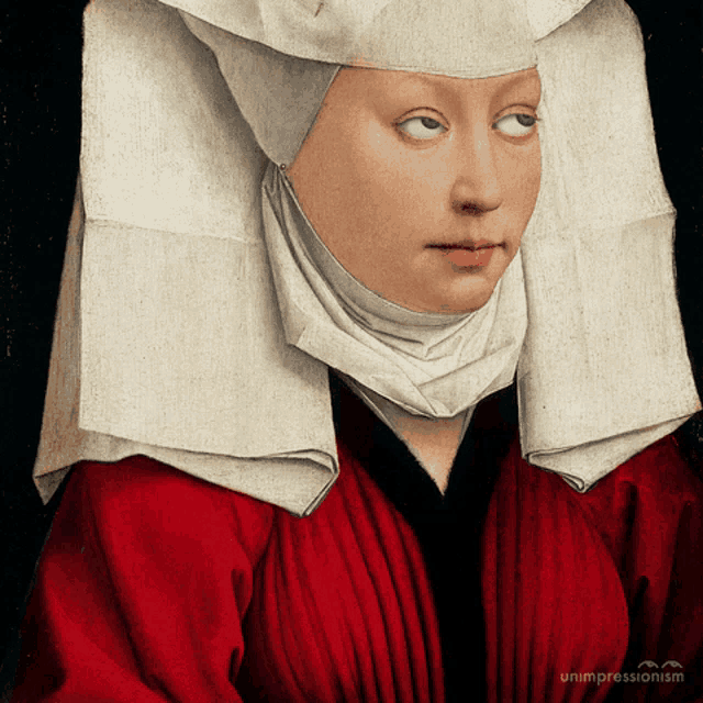 Eyes Rolling Rogier Van Der Weyden GIF