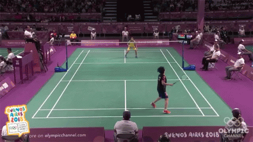 Badminton Smash GIF - Badminton Smash Nice Shot GIFs