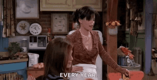 Friends Every Year GIF - Friends Every Year Thanks GIFs