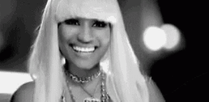 Nicki Minaj Excited GIF