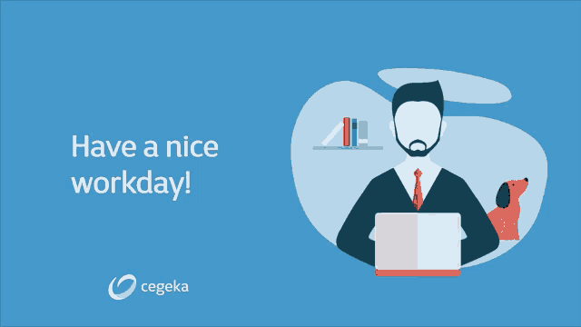 Cegeka Good Day GIF - Cegeka Good Day Have A Nice Day At Work GIFs