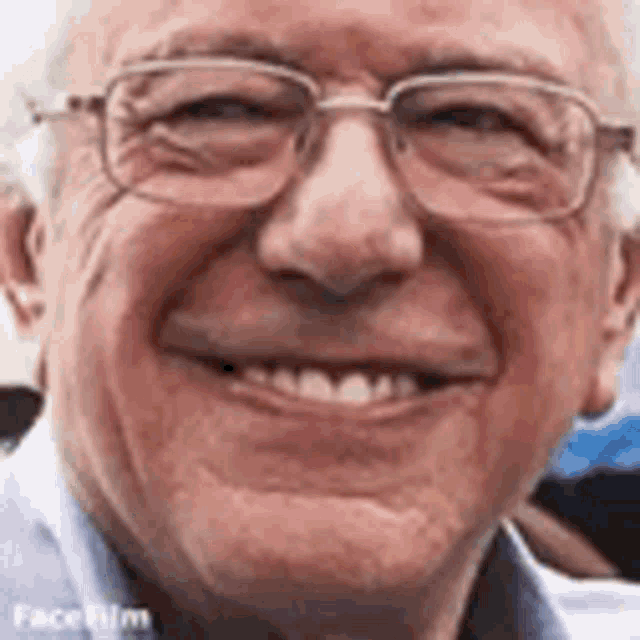 Bernie Sanders Democrat GIF - Bernie Sanders Democrat Blue GIFs