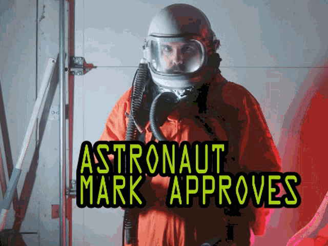 Astronaut Mark Holmberg GIF - Astronaut Mark Holmberg Approve GIFs