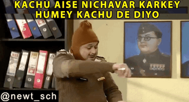 Kachu Aise Nichavar Karke Hume Kachu De Diyo Nyochavar Ghoos Rishwat GIF - Kachu Aise Nichavar Karke Hume Kachu De Diyo Nyochavar Ghoos Rishwat Happu Singh GIFs