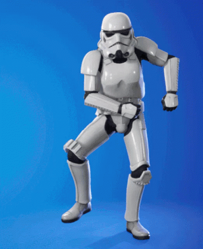 Stormtrooper Fortnite GIF - Stormtrooper Fortnite Feelin Jaunty GIFs