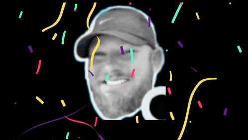 a man in a hat is surrounded by the words brandon w