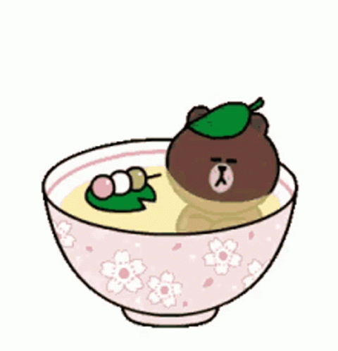 Eating Brown Soup GIF - Eating Brown Soup Bathing GIFs