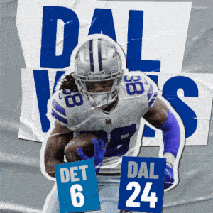Dallas Cowboys (24) Vs. Detroit Lions (6) Post Game GIF - Nfl National Football League Football League GIFs