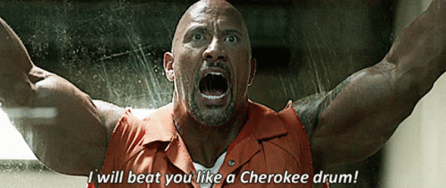 I Will Beat You Cherokee Drum GIF - I Will Beat You Cherokee Drum The Rock GIFs