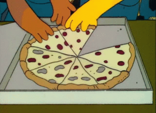The Simpsons Pizza GIF - The Simpsons Pizza Pizza Day GIFs