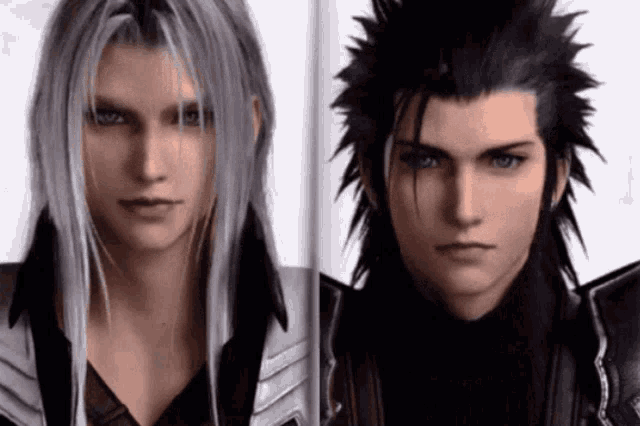 Zack Sephiroth GIF - Zack Sephiroth Zack And Sephy Sing A Song GIFs