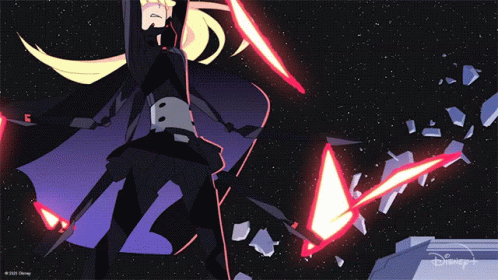 Pulling My Swords Out Star Wars Visions GIF - Pulling My Swords Out Star Wars Visions Ready To Fight GIFs