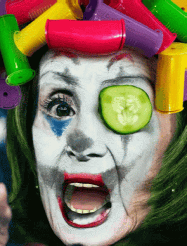 Pelosinutty Clown GIF - Pelosinutty Pelosi Clown GIFs
