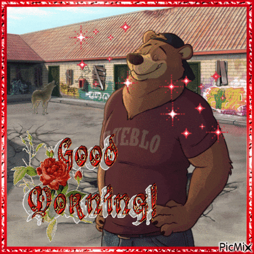 a picture of a bear wearing a shirt that says teblo on it
